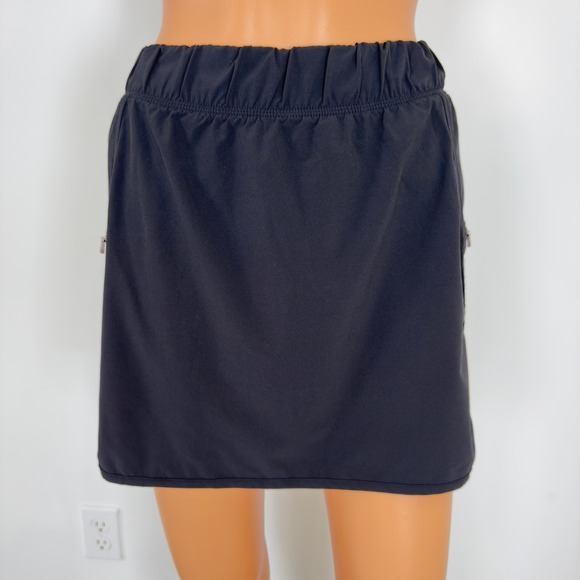 CALIA by Carrie Underwood Pants - CALIA by Carrie Underwood Womens XS Black Athletic Skort ZipperPockets Golf Hike